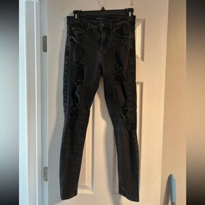 Aeropostale Black High Rise Jeans